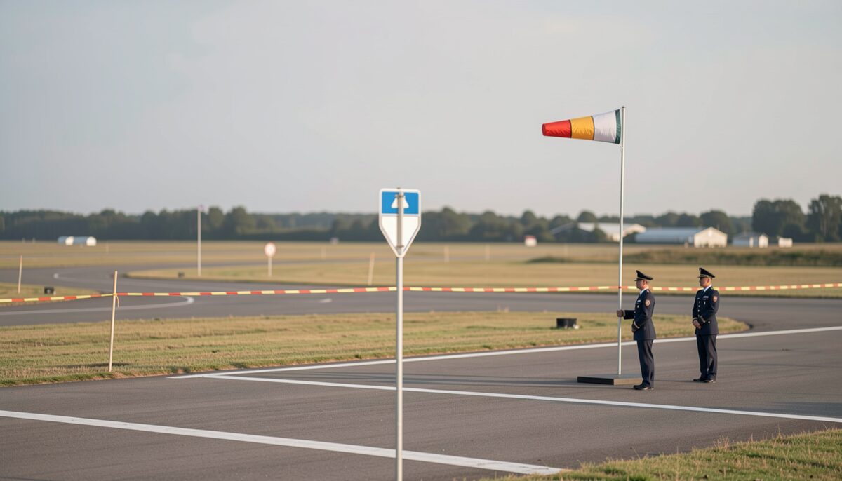 Piloten am Rand der Startbahn: Bei FPV mit Videobrille braucht es ab einer bestimmten Höhe einen zweiten Blick.